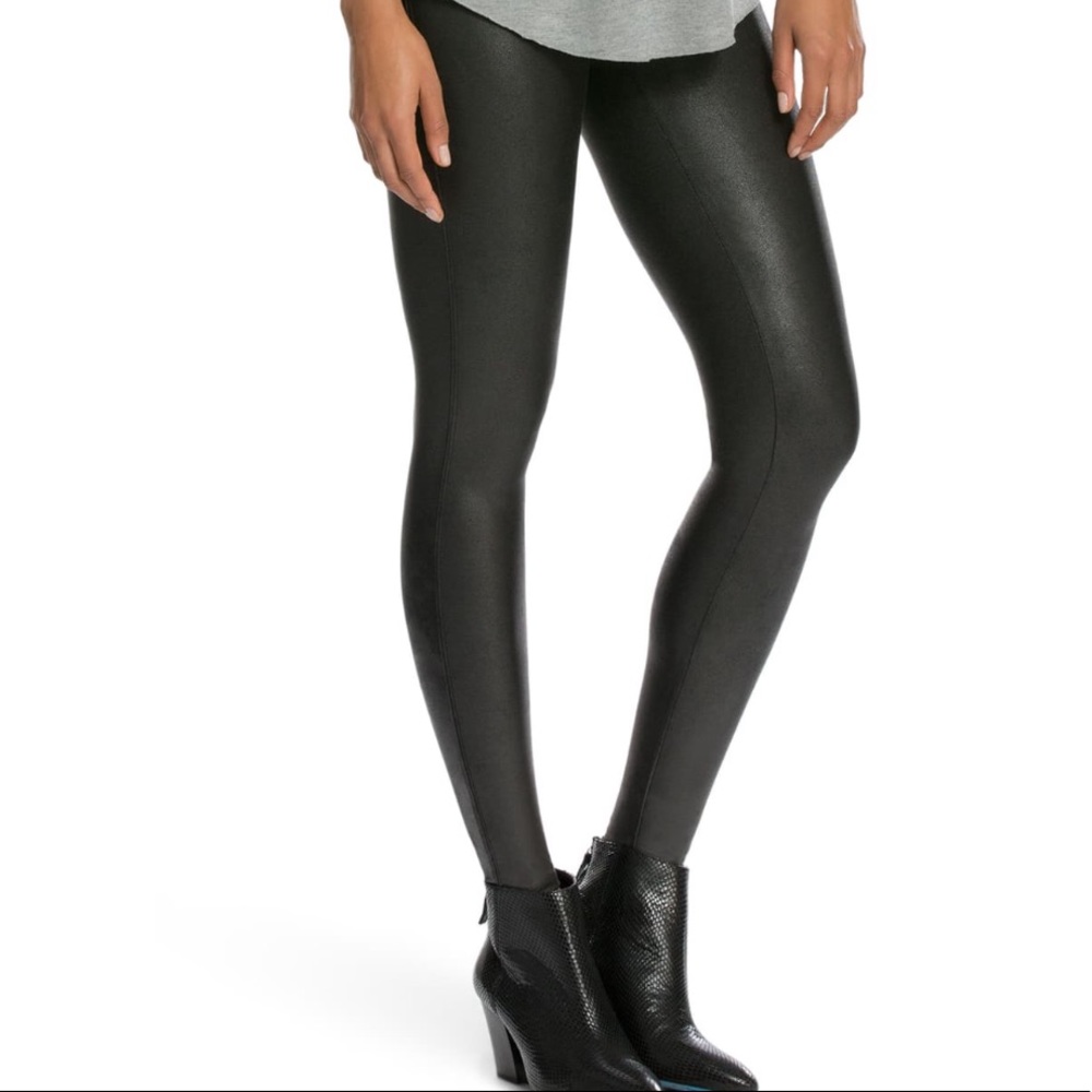 **1 left**New w/tags Spanx Faux Leather leggings S - Picture 2 of 10
